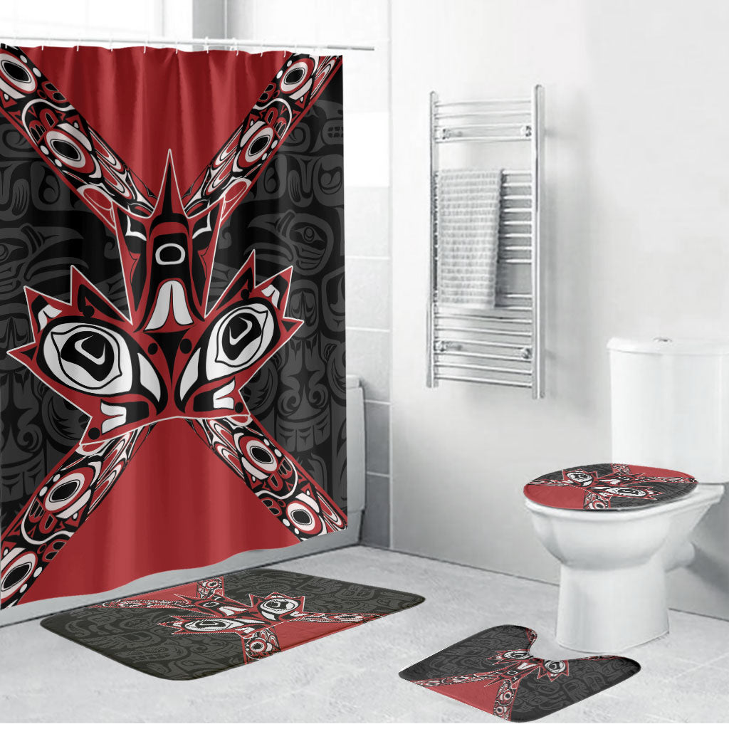 Canada Indigenous Heritage Bathroom Set First Nations Inuit Metis Pride