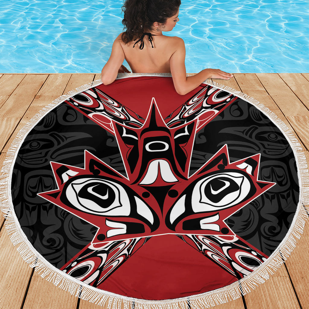 Canada Indigenous Heritage Beach Blanket First Nations Inuit Metis Pride