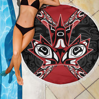 Canada Indigenous Heritage Beach Blanket First Nations Inuit Metis Pride