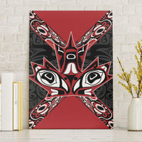 Canada Indigenous Heritage Canvas Wall Art First Nations Inuit Metis Pride