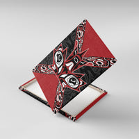 Canada Indigenous Heritage Canvas Wall Art First Nations Inuit Metis Pride