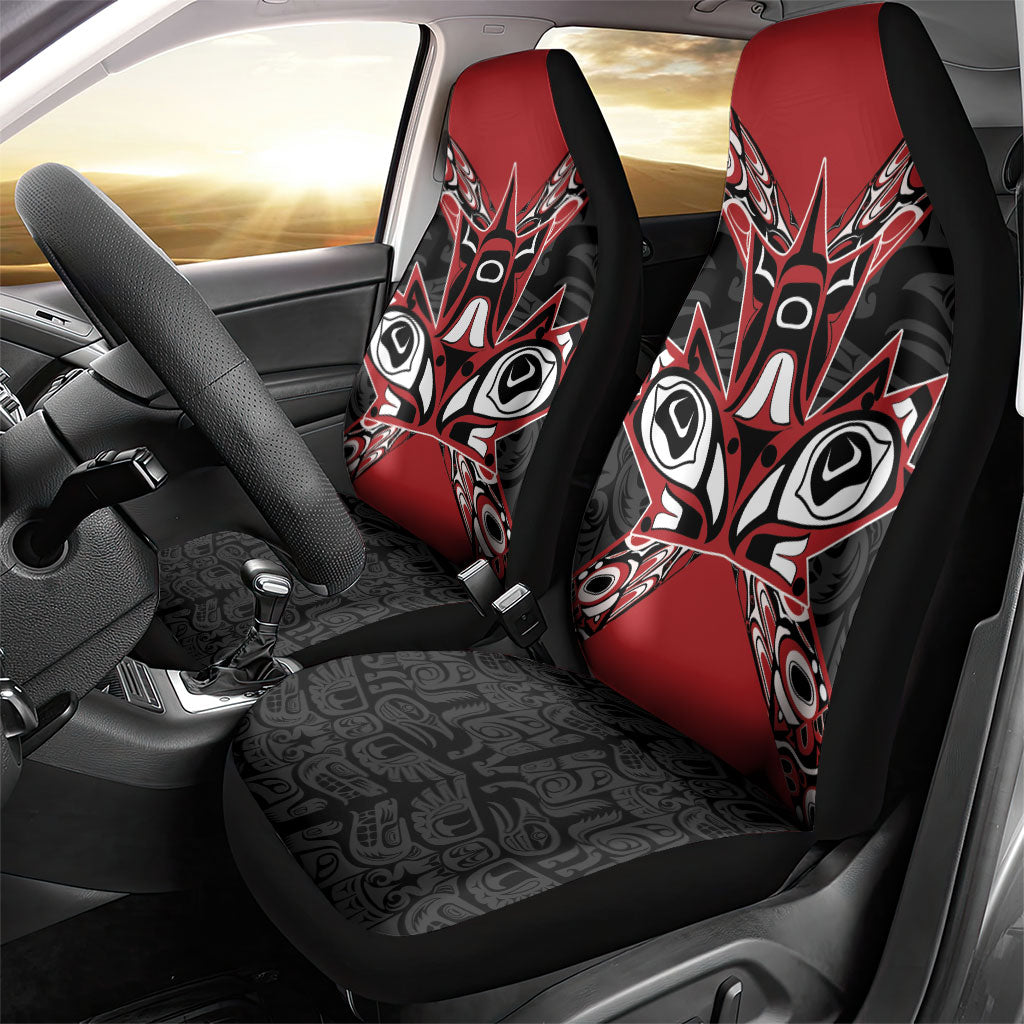 Canada Indigenous Heritage Car Seat Cover First Nations Inuit Metis Pride