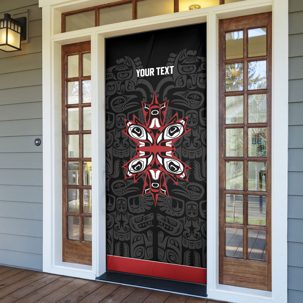 Canada Indigenous Heritage Personalized Door Cover First Nations Inuit Metis Pride