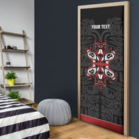Canada Indigenous Heritage Personalized Door Cover First Nations Inuit Metis Pride