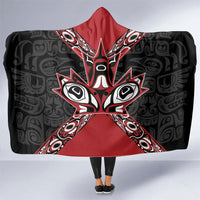 Canada Indigenous Heritage Hooded Blanket First Nations Inuit Metis Pride