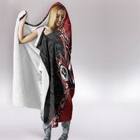 Canada Indigenous Heritage Hooded Blanket First Nations Inuit Metis Pride