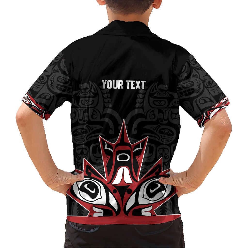 Canada Indigenous Heritage Personalized Kid Hawaiian Shirt First Nations Inuit Metis Pride