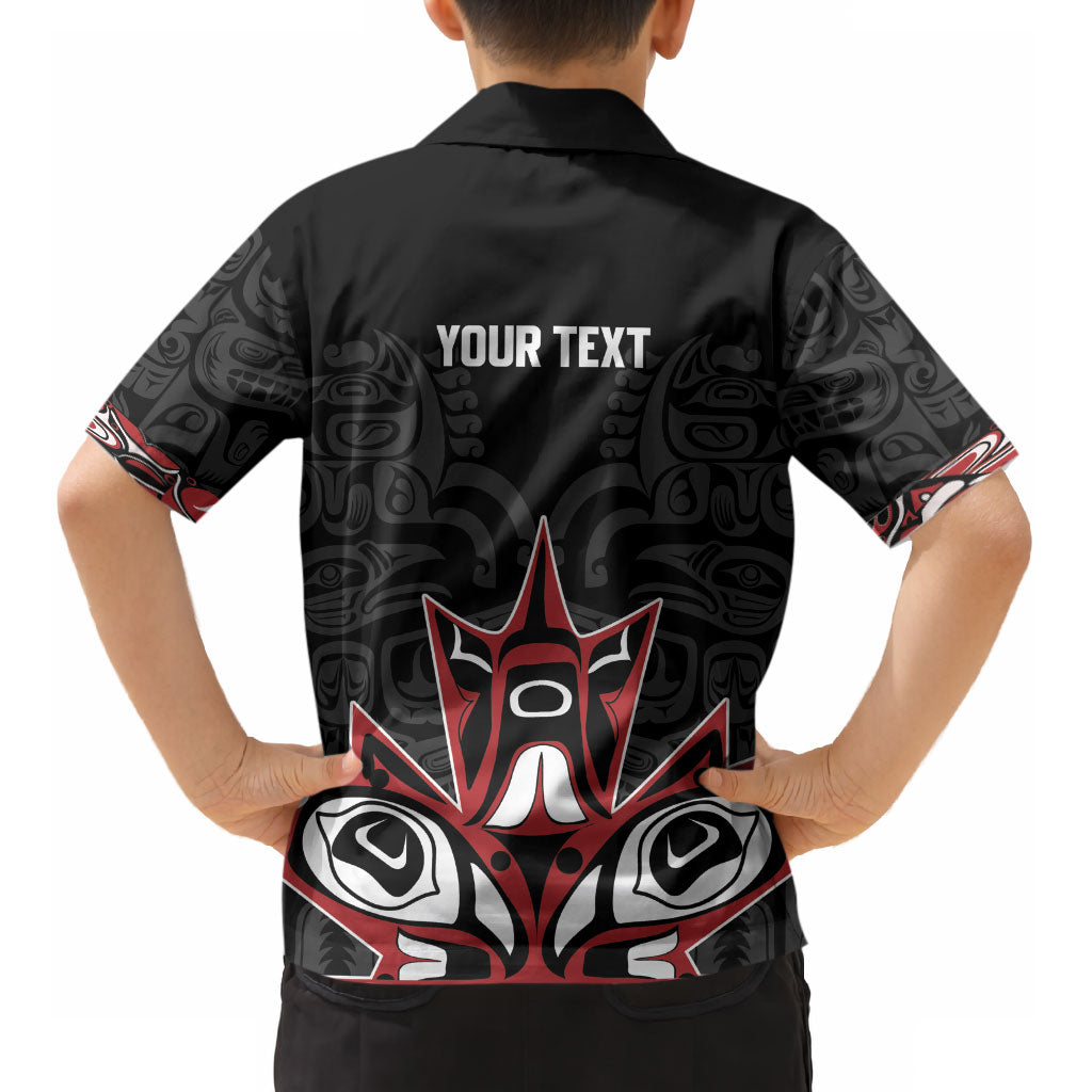 Canada Indigenous Heritage Personalized Kid Hawaiian Shirt First Nations Inuit Metis Pride LT9