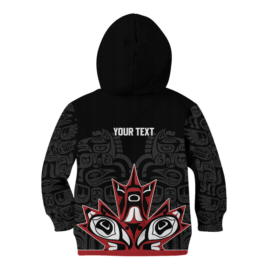 Canada Indigenous Heritage Personalized Kid Hoodie First Nations Inuit Metis Pride