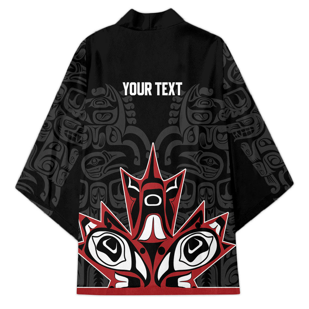 Canada Indigenous Heritage Personalized Kimono First Nations Inuit Metis Pride