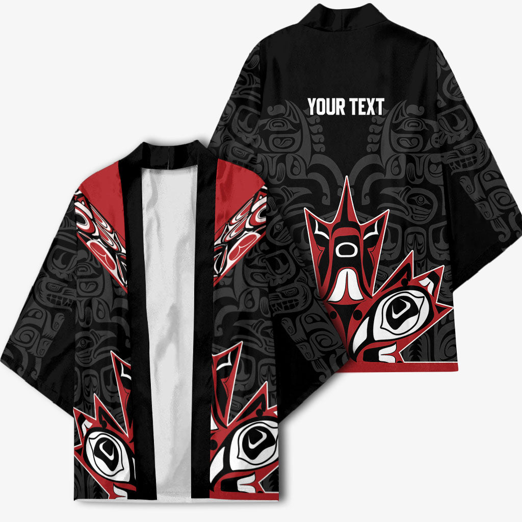 Canada Indigenous Heritage Personalized Kimono First Nations Inuit Metis Pride