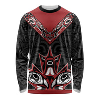 Canada Indigenous Heritage Personalized Long Sleeve Shirt First Nations Inuit Metis Pride