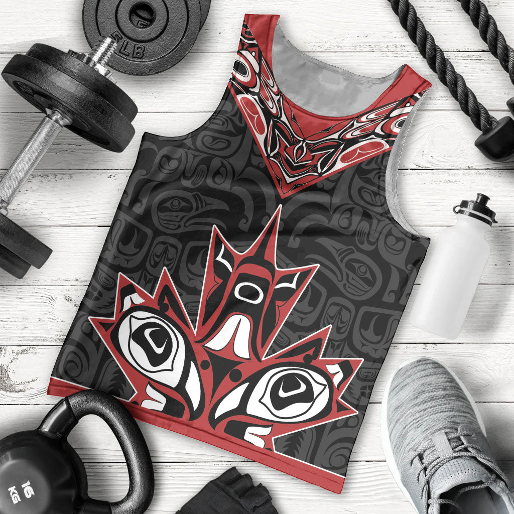 Canada Indigenous Heritage Personalized Men Tank Top First Nations Inuit Metis Pride