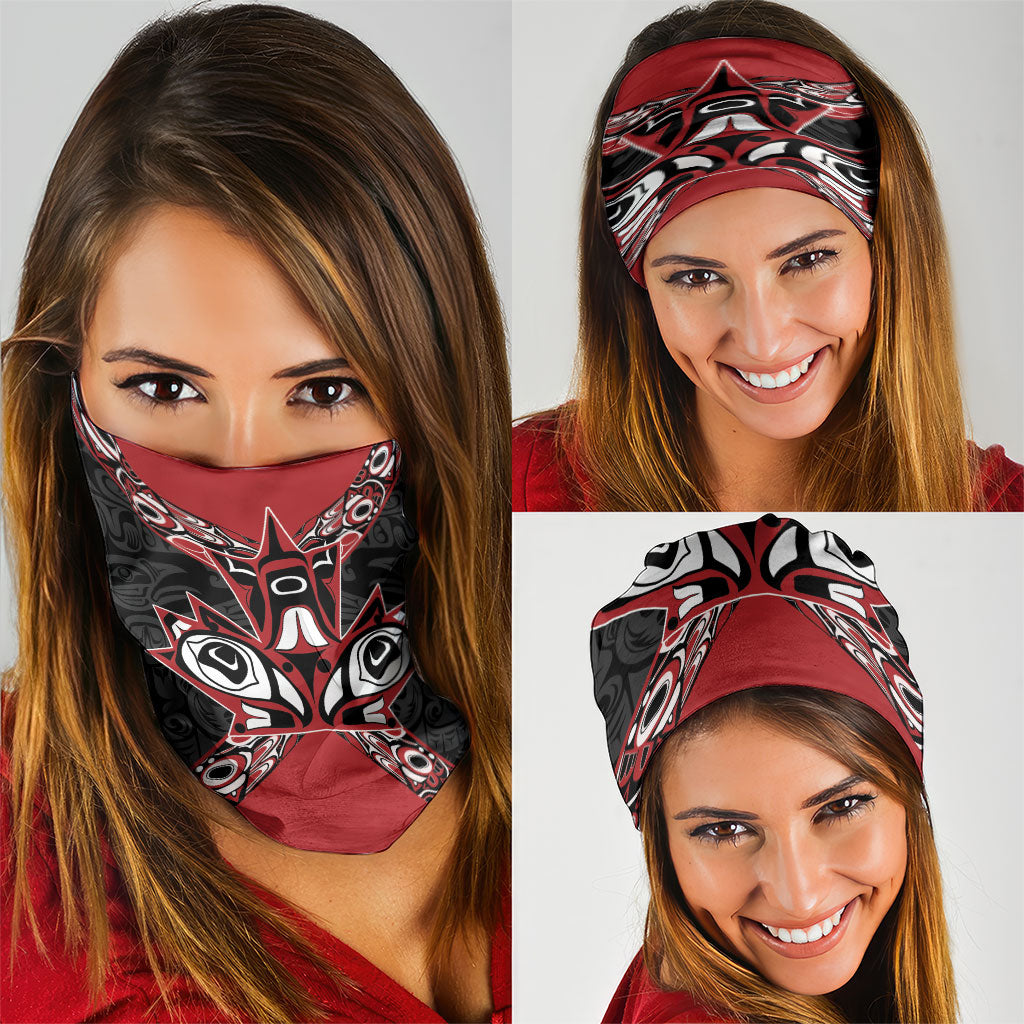 Canada Indigenous Heritage Neck Gaiter First Nations Inuit Metis Pride