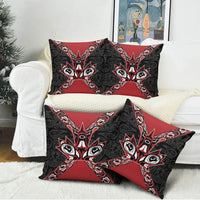 Canada Indigenous Heritage Pillow Cover First Nations Inuit Metis Pride