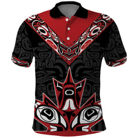 Canada Indigenous Heritage Personalized Polo Shirt First Nations Inuit Metis Pride