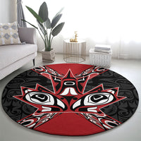Canada Indigenous Heritage Round Carpet First Nations Inuit Metis Pride