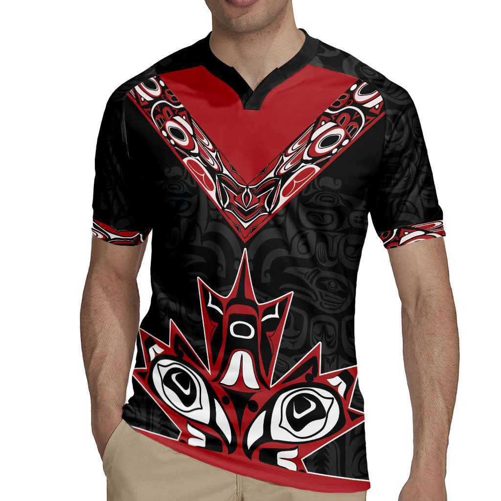 Canada Indigenous Heritage Personalized Rugby Jersey First Nations Inuit Metis Pride