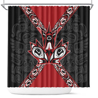 Canada Indigenous Heritage Shower Curtain First Nations Inuit Metis Pride