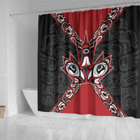 Canada Indigenous Heritage Shower Curtain First Nations Inuit Metis Pride
