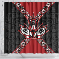 Canada Indigenous Heritage Shower Curtain First Nations Inuit Metis Pride