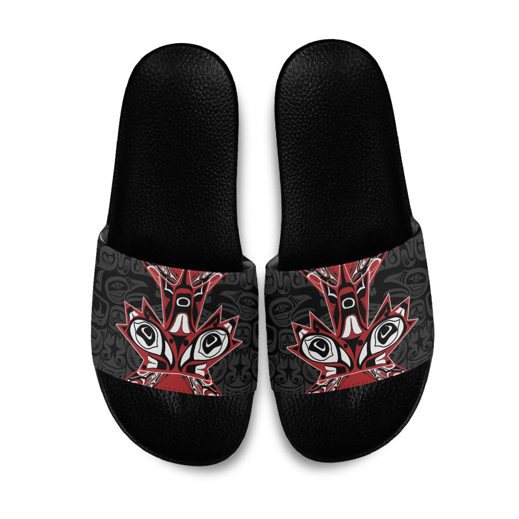 Canada Indigenous Heritage Slide Sandals First Nations Inuit Metis Pride