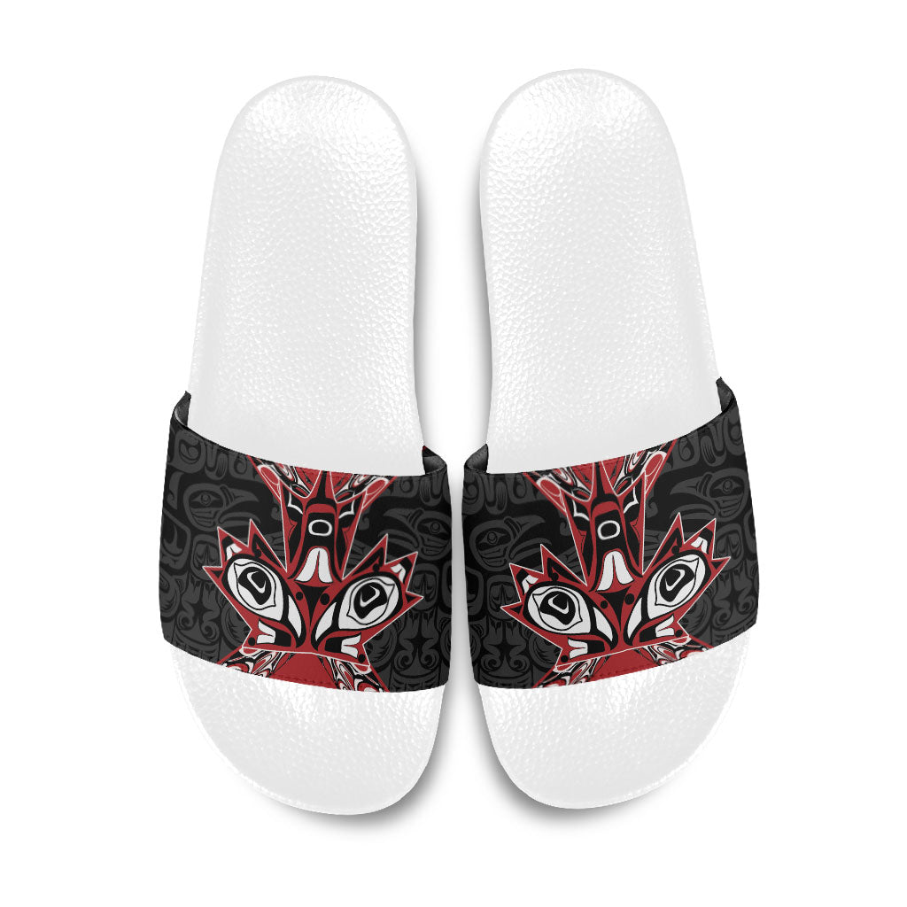 Canada Indigenous Heritage Slide Sandals First Nations Inuit Metis Pride
