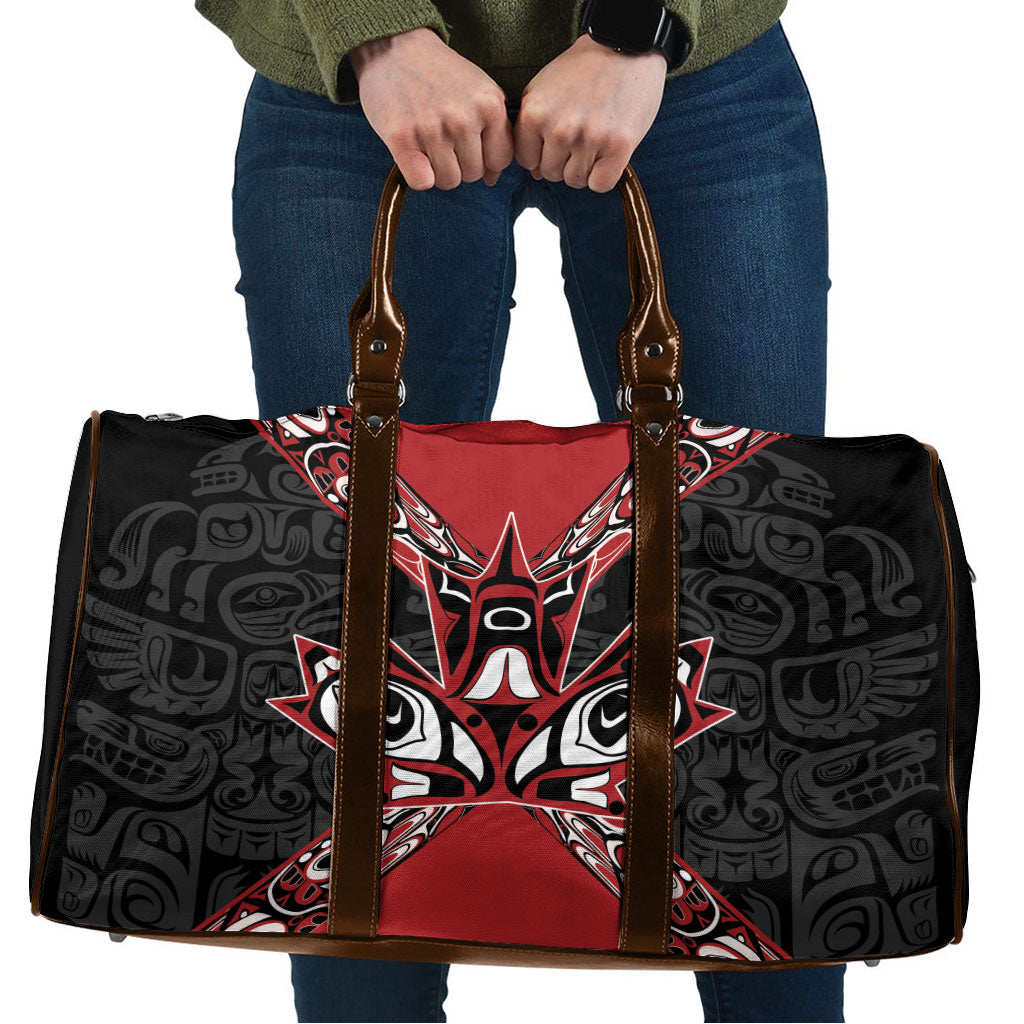 Canada Indigenous Heritage Travel Bag First Nations Inuit Metis Pride