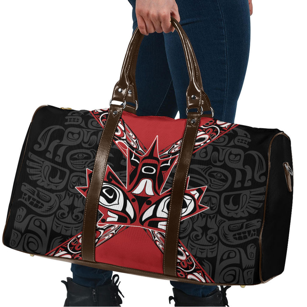 Canada Indigenous Heritage Travel Bag First Nations Inuit Metis Pride