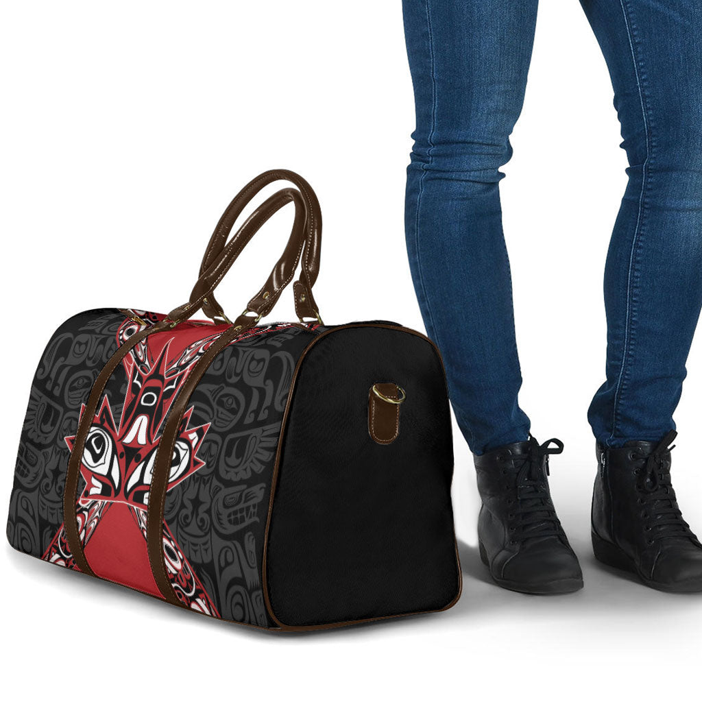 Canada Indigenous Heritage Travel Bag First Nations Inuit Metis Pride