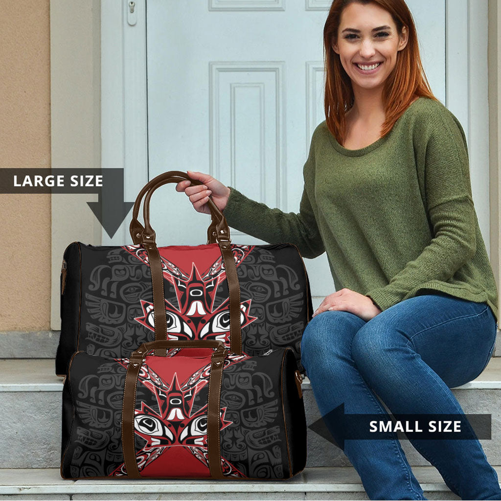 Canada Indigenous Heritage Travel Bag First Nations Inuit Metis Pride