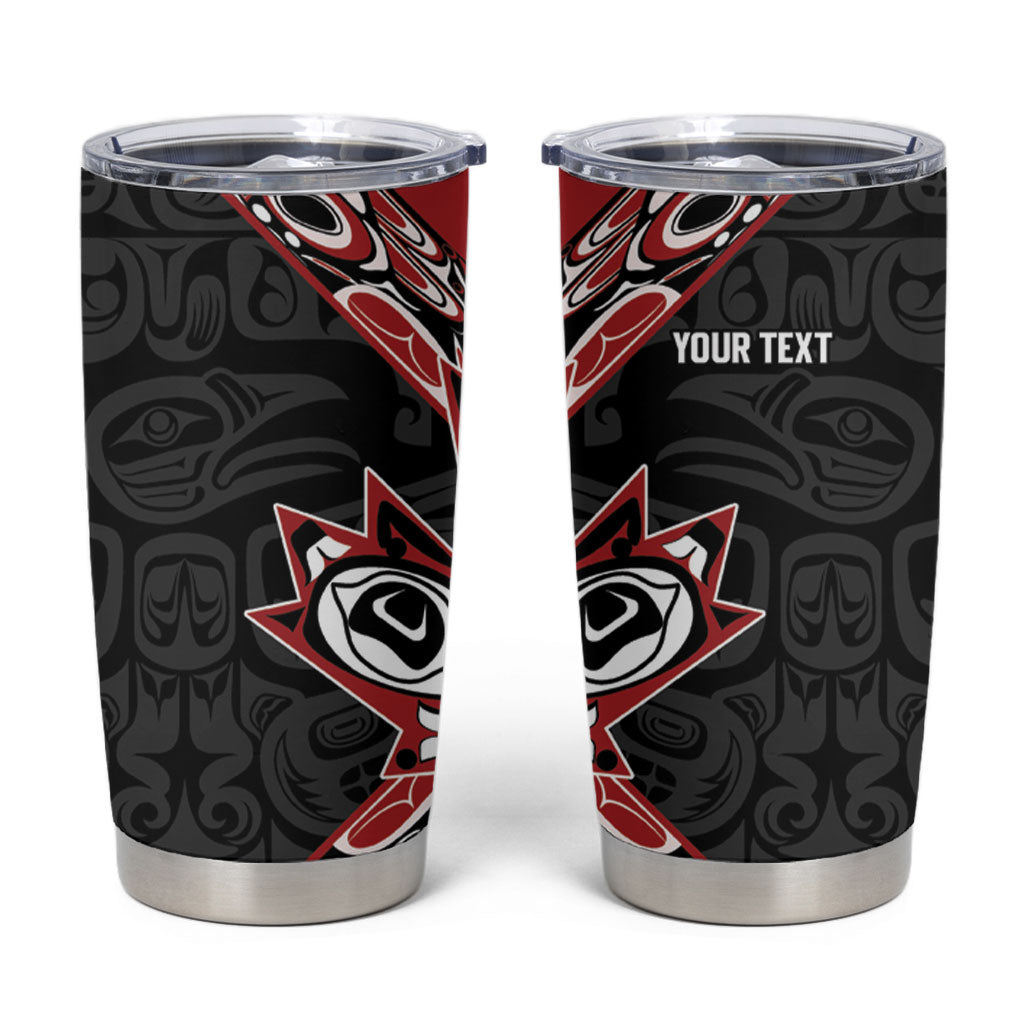 Canada Indigenous Heritage Personalized Tumbler Cup First Nations Inuit Metis Pride