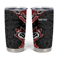 Canada Indigenous Heritage Personalized Tumbler Cup First Nations Inuit Metis Pride