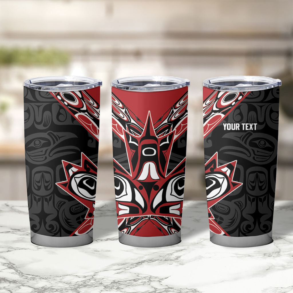 Canada Indigenous Heritage Personalized Tumbler Cup First Nations Inuit Metis Pride