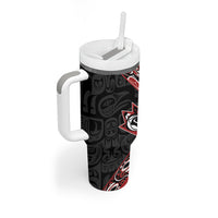 Canada Indigenous Heritage Personalized Tumbler With Handle First Nations Inuit Metis Pride
