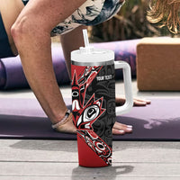 Canada Indigenous Heritage Personalized Tumbler With Handle First Nations Inuit Metis Pride