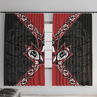 Canada Indigenous Heritage Window Curtain First Nations Inuit Metis Pride