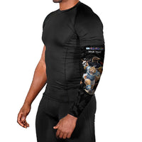 Custom Rugby Southern Hemisphere Arm Sleeves Argentina AUNZ South Africa Mascot Black - Wonder Print Shop