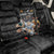 Custom Rugby Southern Hemisphere Back Car Seat Cover Argentina AUNZ South Africa Mascot Black - Wonder Print Shop