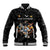 Custom Rugby Southern Hemisphere Baseball Jacket Argentina AUNZ South Africa Mascot Black - Wonder Print Shop
