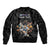Custom Rugby Southern Hemisphere Bomber Jacket Argentina AUNZ South Africa Mascot Black - Wonder Print Shop