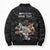 Custom Rugby Southern Hemisphere Bomber Puffer Jacket Argentina AUNZ South Africa Mascot Black - Wonder Print Shop