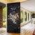 Custom Rugby Southern Hemisphere Door Cover Argentina AUNZ South Africa Mascot Black - Wonder Print Shop