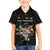 Custom Rugby Southern Hemisphere Hawaiian Shirt Argentina AUNZ South Africa Mascot Black - Wonder Print Shop