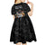 Custom Rugby Southern Hemisphere Kid Short Sleeve Dress Argentina AUNZ South Africa Mascot Black - Wonder Print Shop
