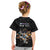 Custom Rugby Southern Hemisphere Kid T Shirt Argentina AUNZ South Africa Mascot Black - Wonder Print Shop