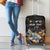 Custom Rugby Southern Hemisphere Luggage Cover Argentina AUNZ South Africa Mascot Black - Wonder Print Shop