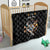 Custom Rugby Southern Hemisphere Quilt Argentina AUNZ South Africa Mascot Black - Wonder Print Shop