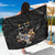 Custom Rugby Southern Hemisphere Sarong Argentina AUNZ South Africa Mascot Black - Wonder Print Shop