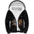 Custom Rugby Southern Hemisphere Sherpa Hoodie Argentina AUNZ South Africa Mascot Black - Wonder Print Shop